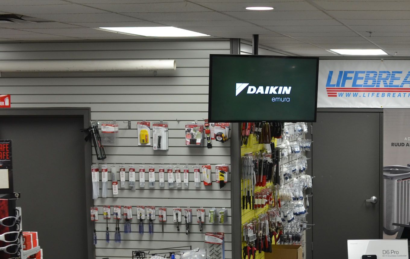 Complete line of Daikin replacement parts