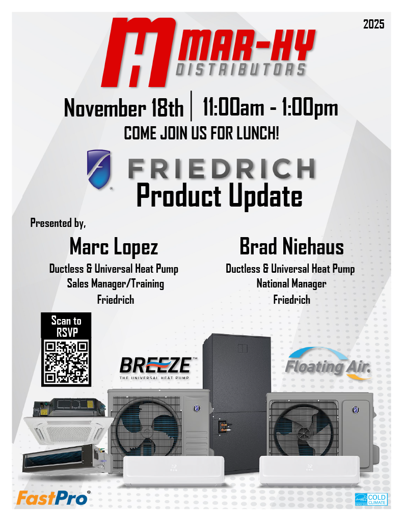 Friedrich Product Update