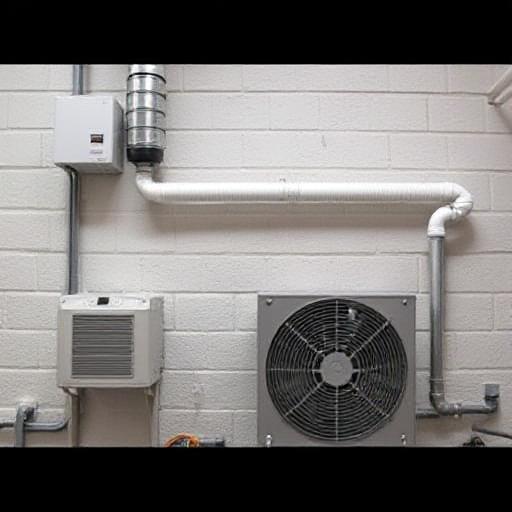 HVAC System with Smart Thermostat